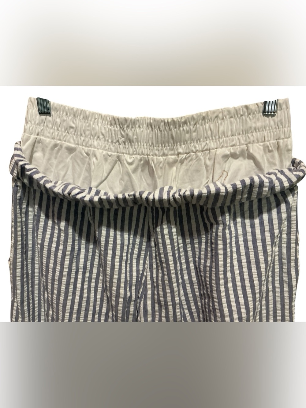 Bucket List Seersucker Double Brand Pull on Style Pants - Picture 6 of 12